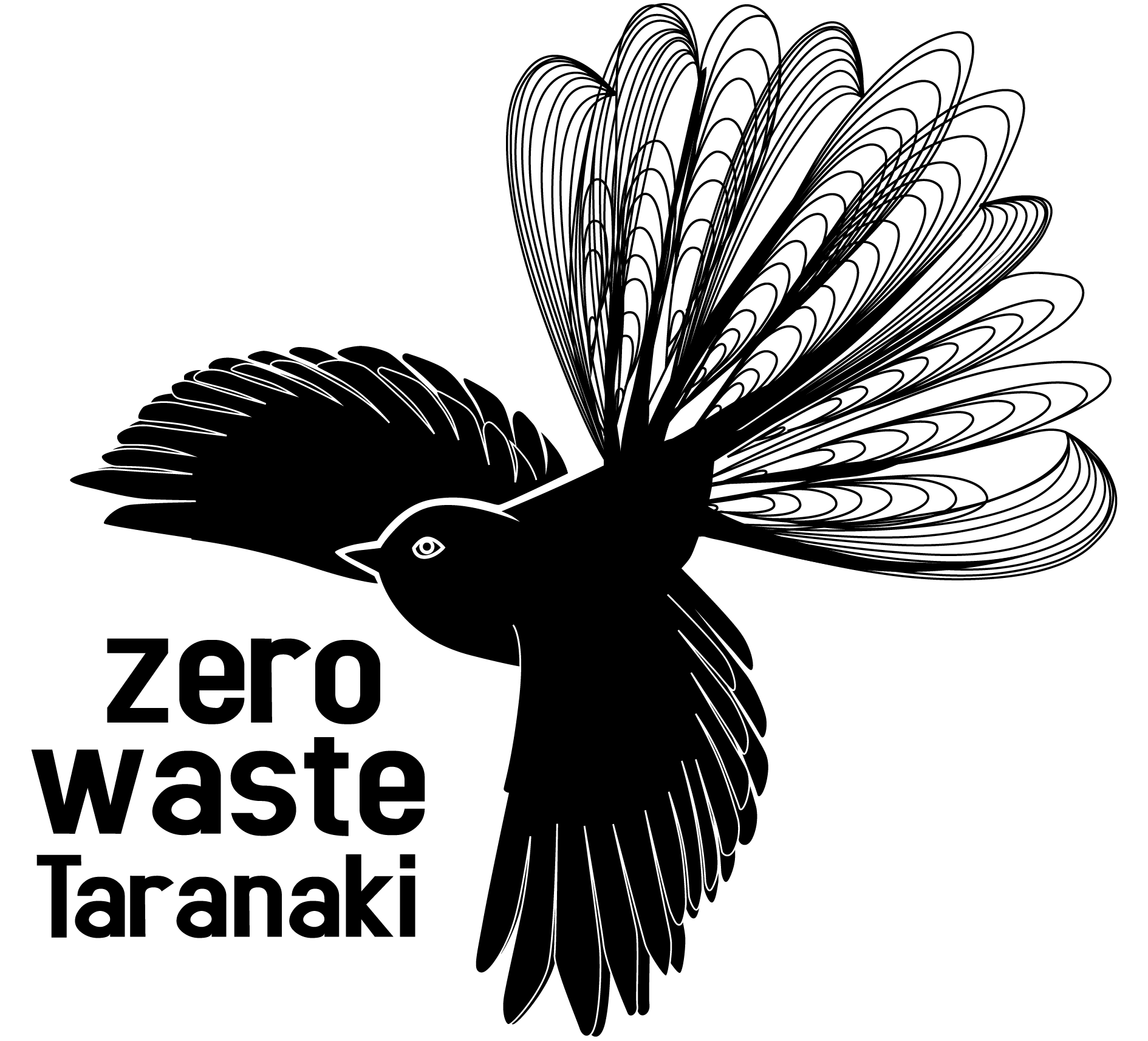 Zero Waste Logo Black